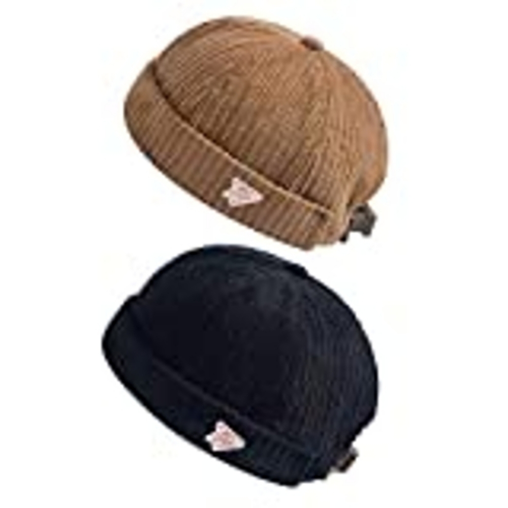 Jerague Cotton Brimless Docker Cap Adjustable!!